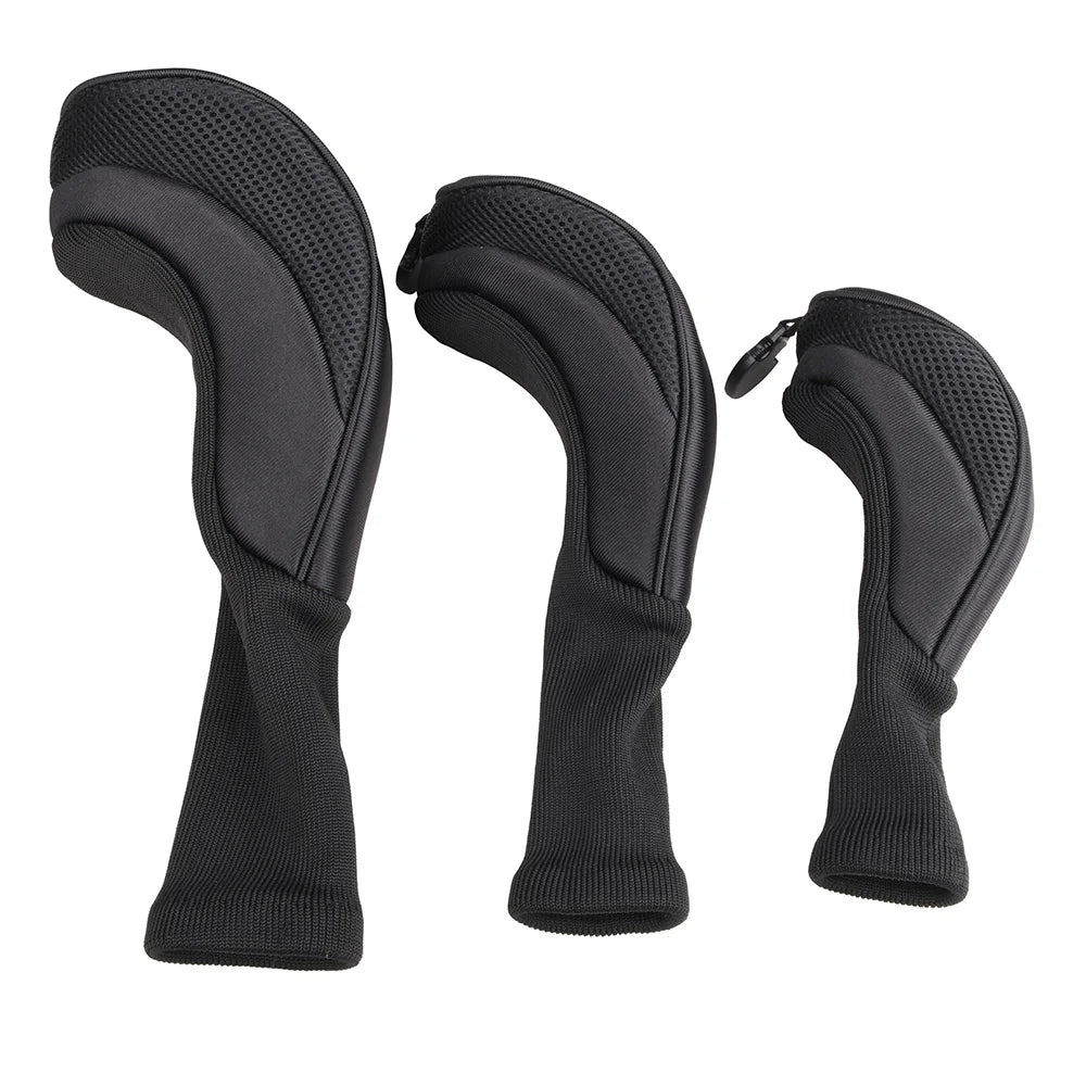Numbered Golf Wood Head Covers – Set of 3