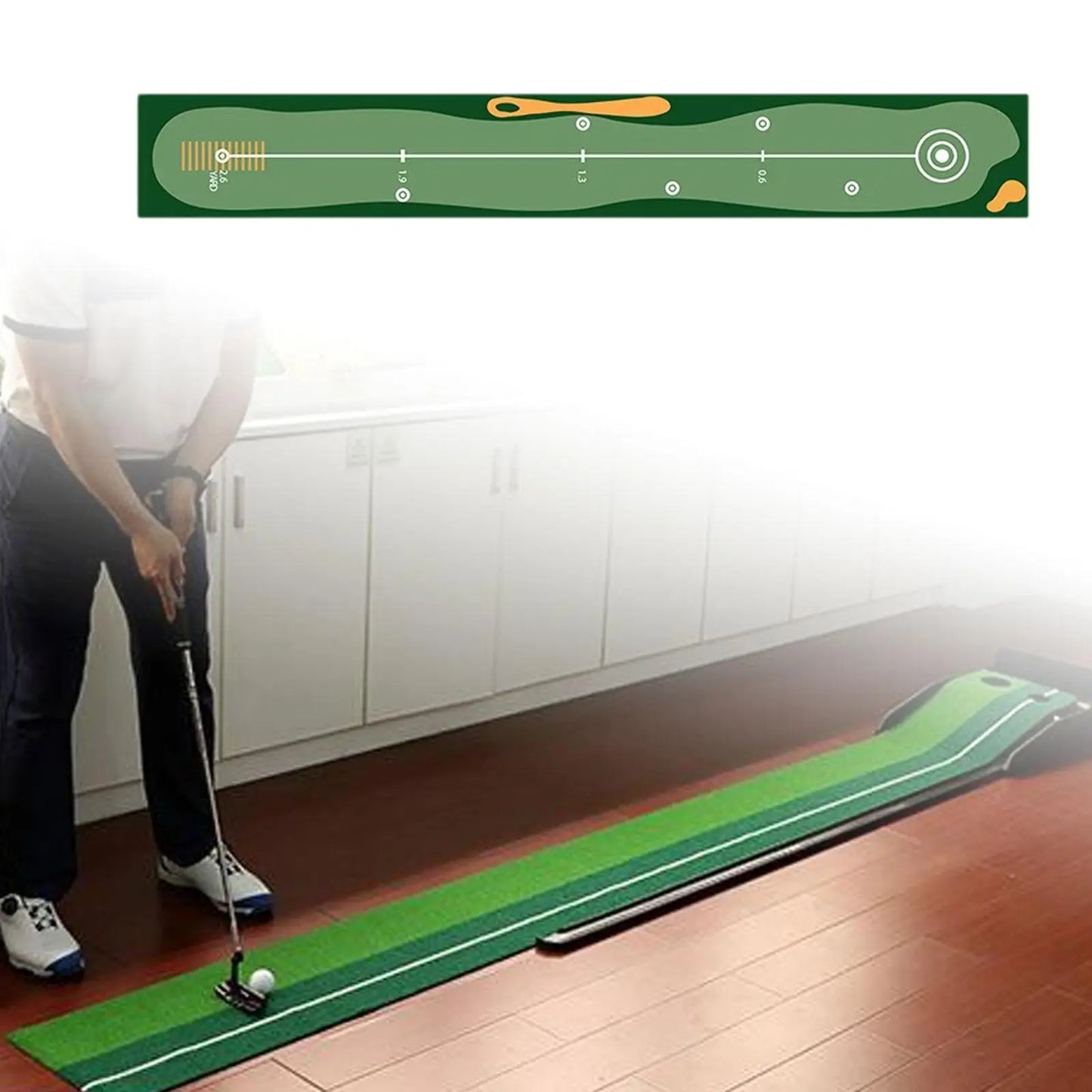 Indoor Golf Putting Practice Mat