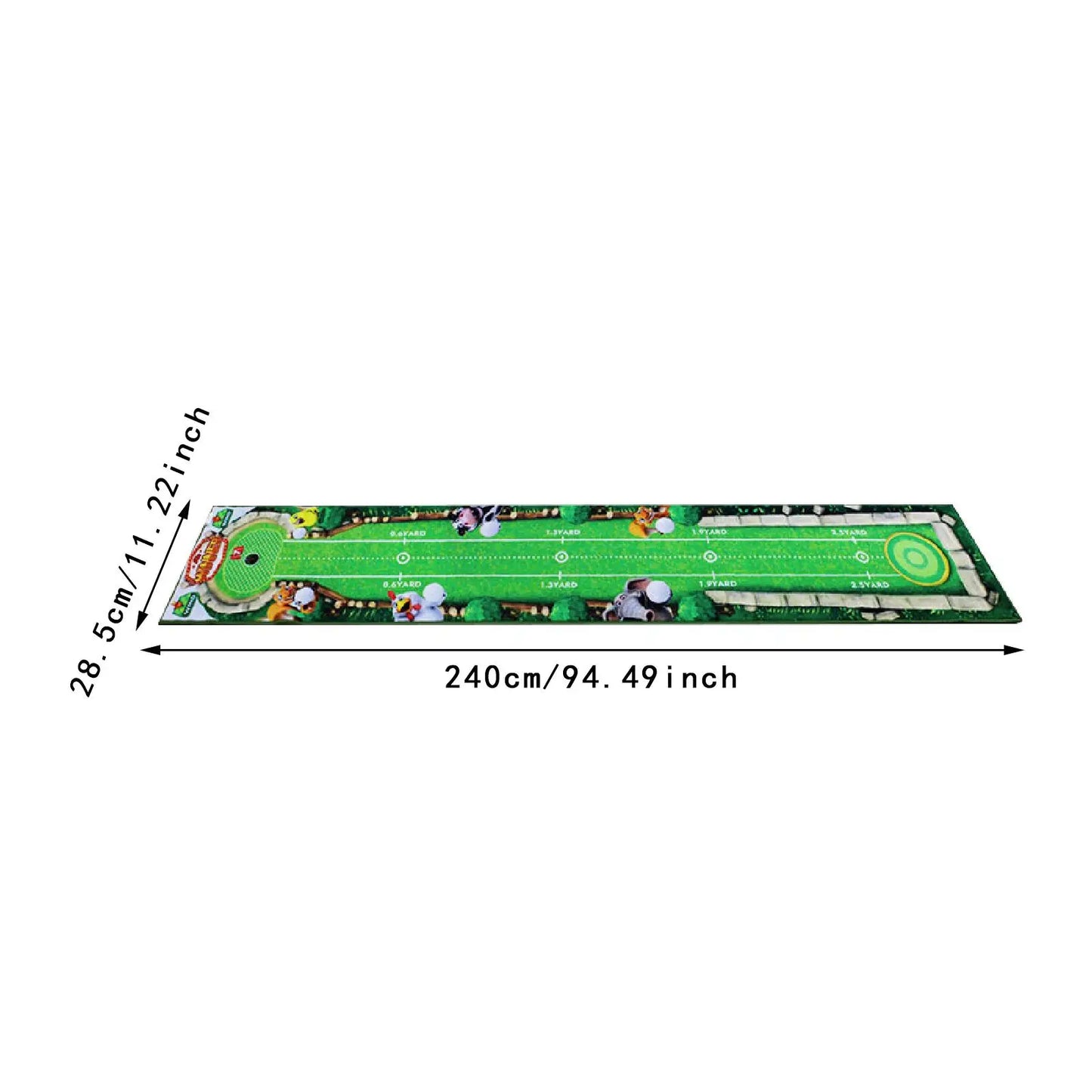 Indoor Golf Putting Practice Mat