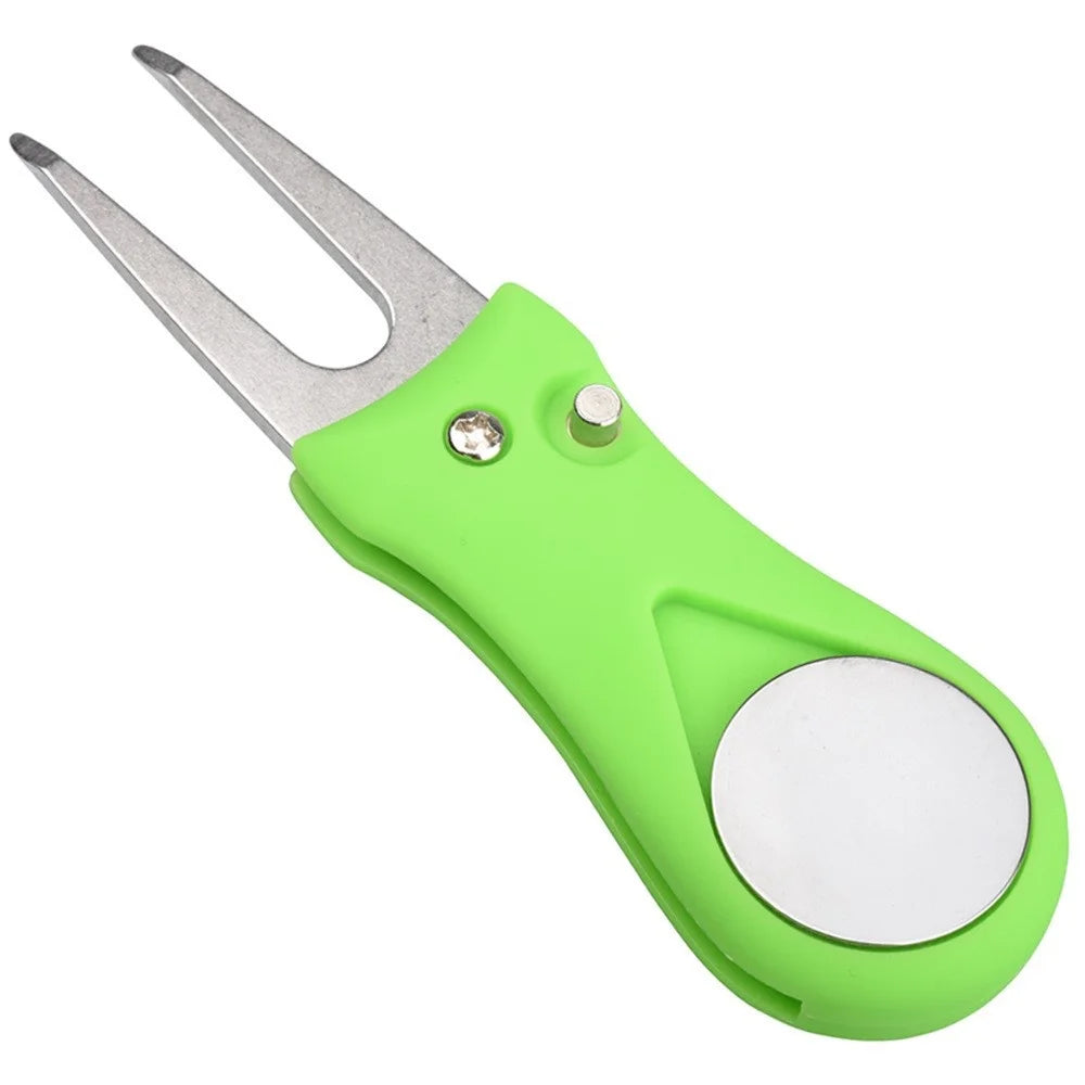 Golf Divot Repair Tool with Ball Marker