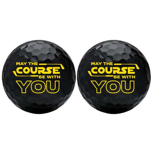 Funny Novelty Golf Balls – Set of 2