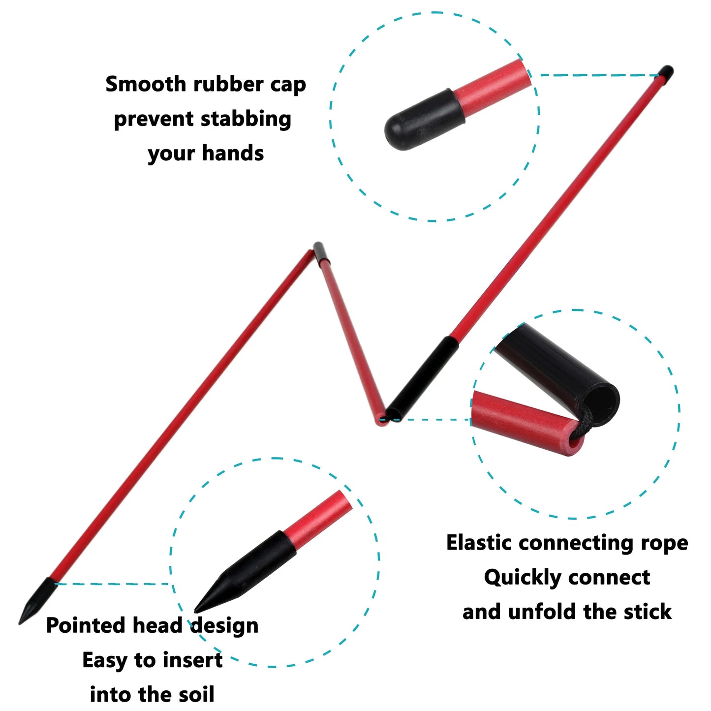 Golf Alignment Sticks – Set of 2