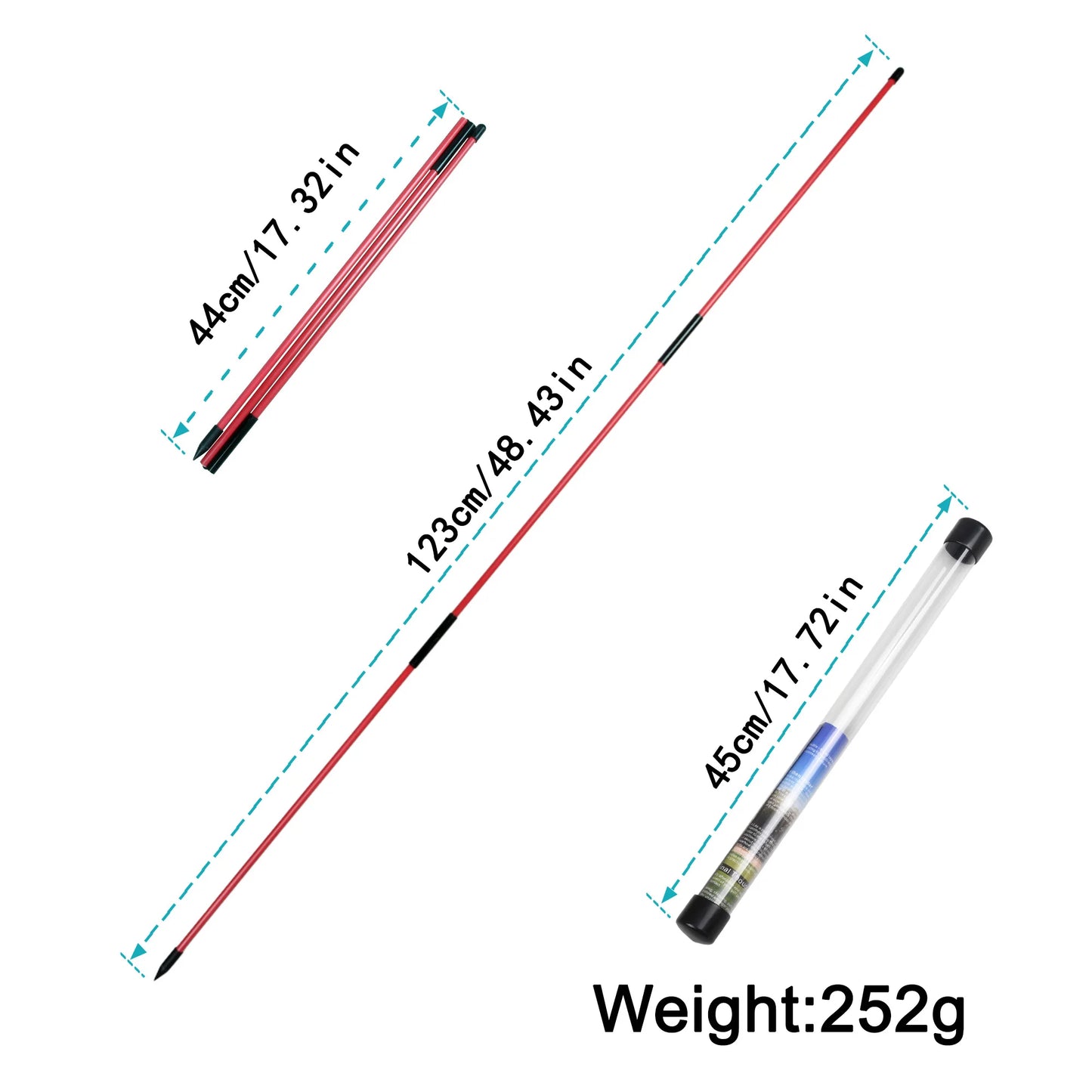 Golf Alignment Sticks – Set of 2