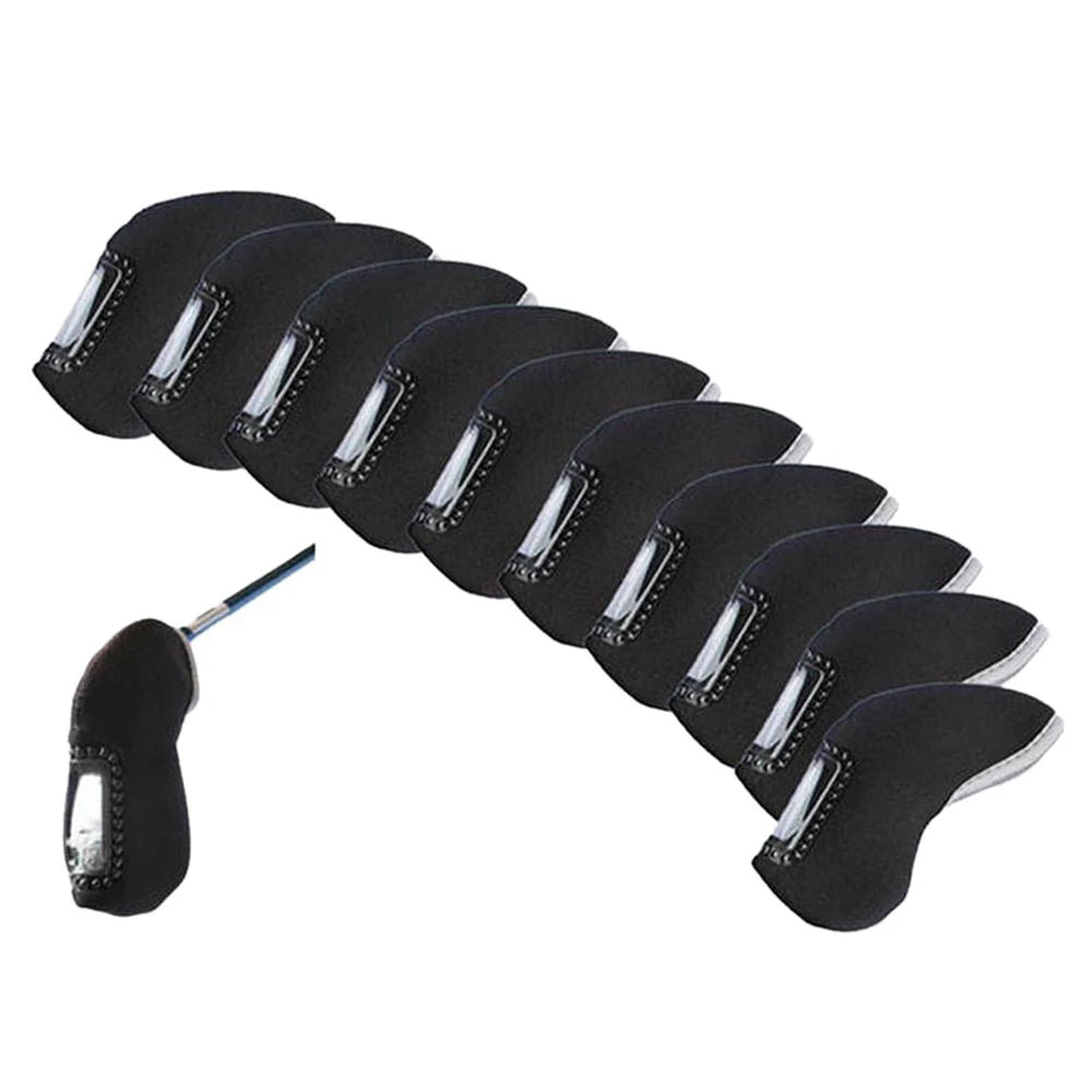 Golf Iron Head Covers – Set of 10