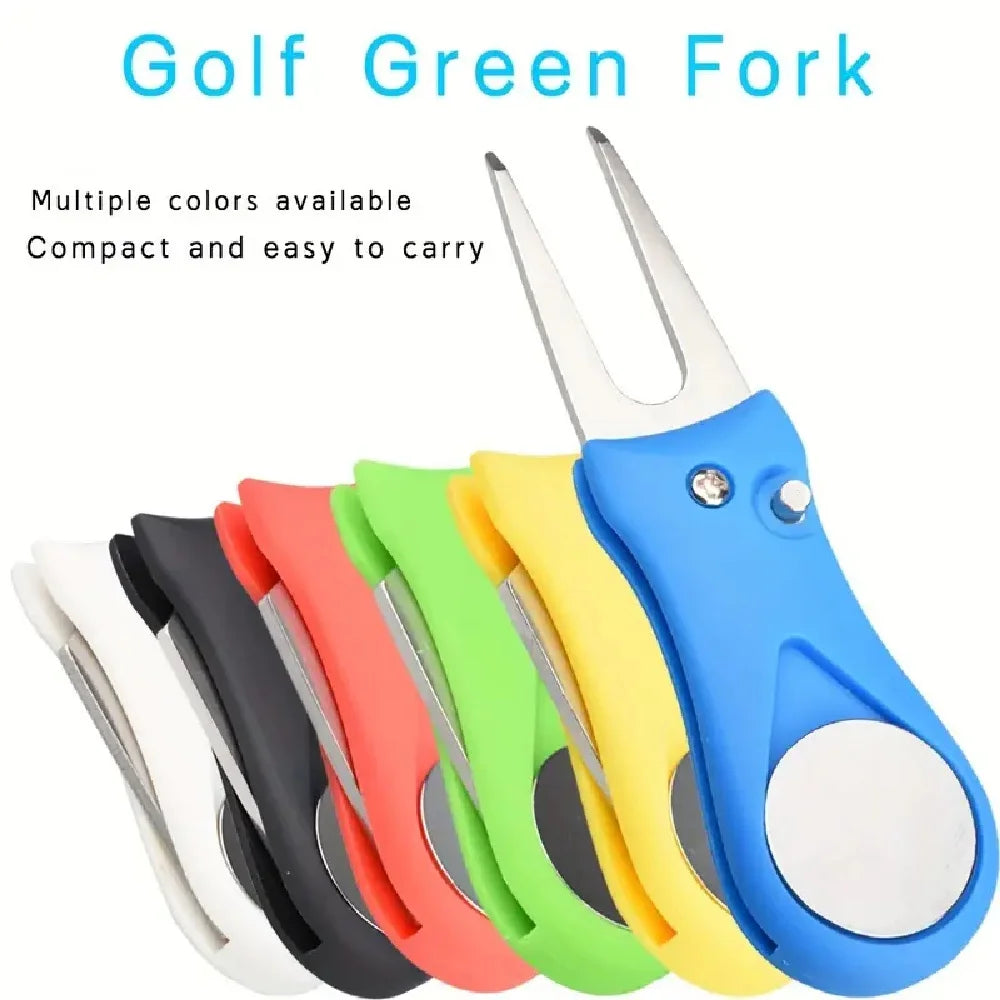 Golf Divot Repair Tool with Ball Marker