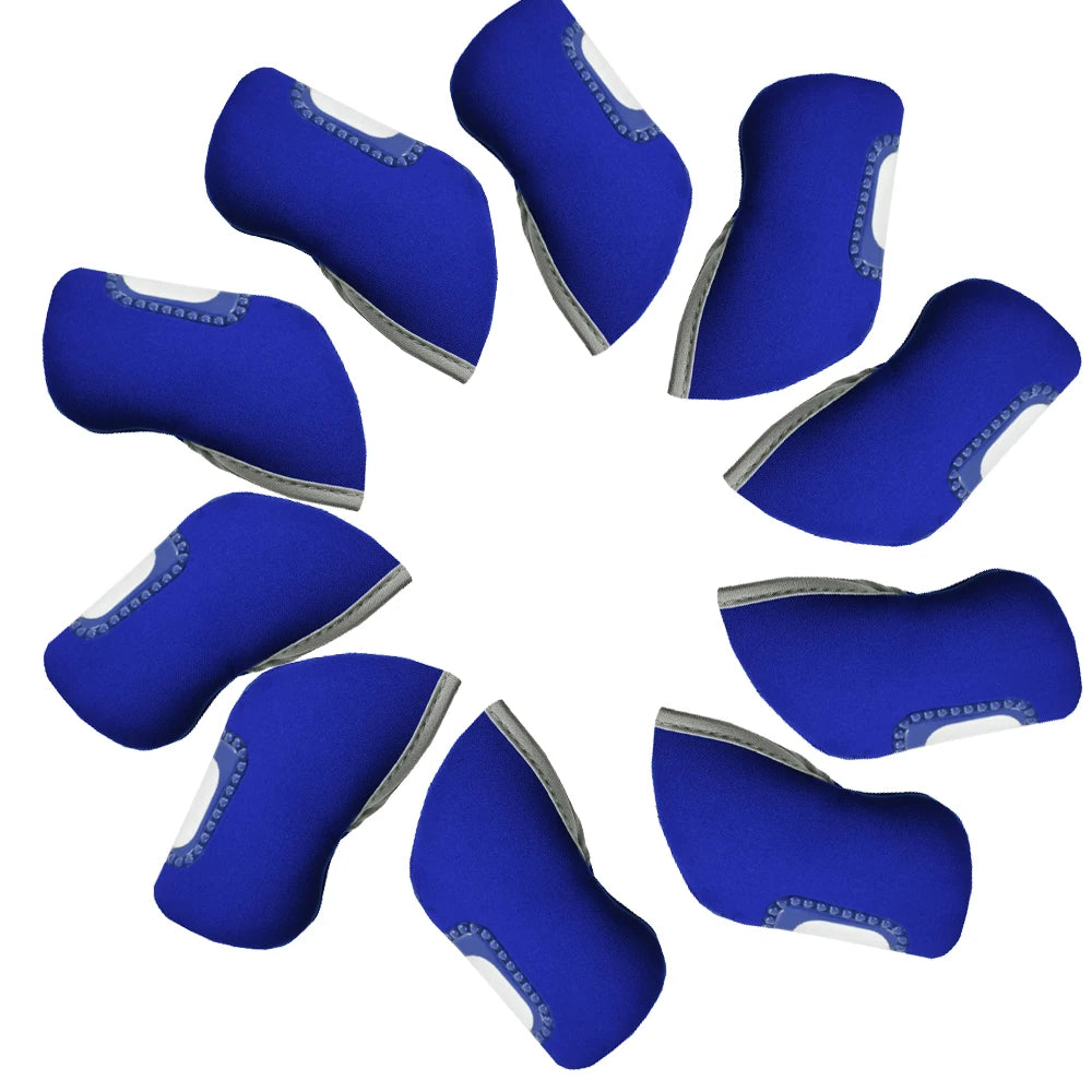 Golf Iron Head Covers – Set of 10