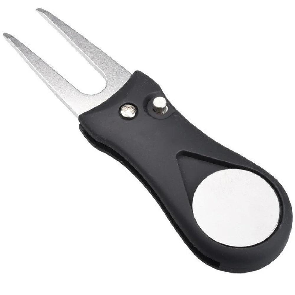 Golf Divot Repair Tool with Ball Marker