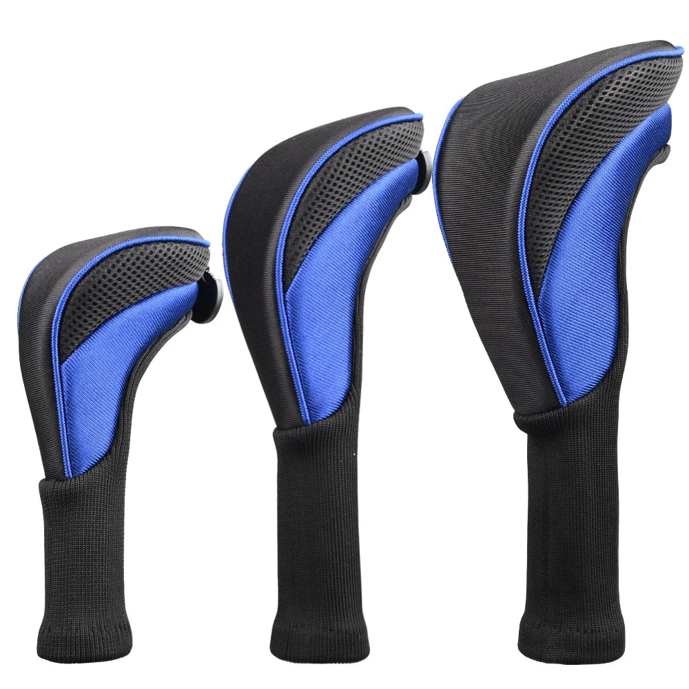 Numbered Golf Wood Head Covers – Set of 3