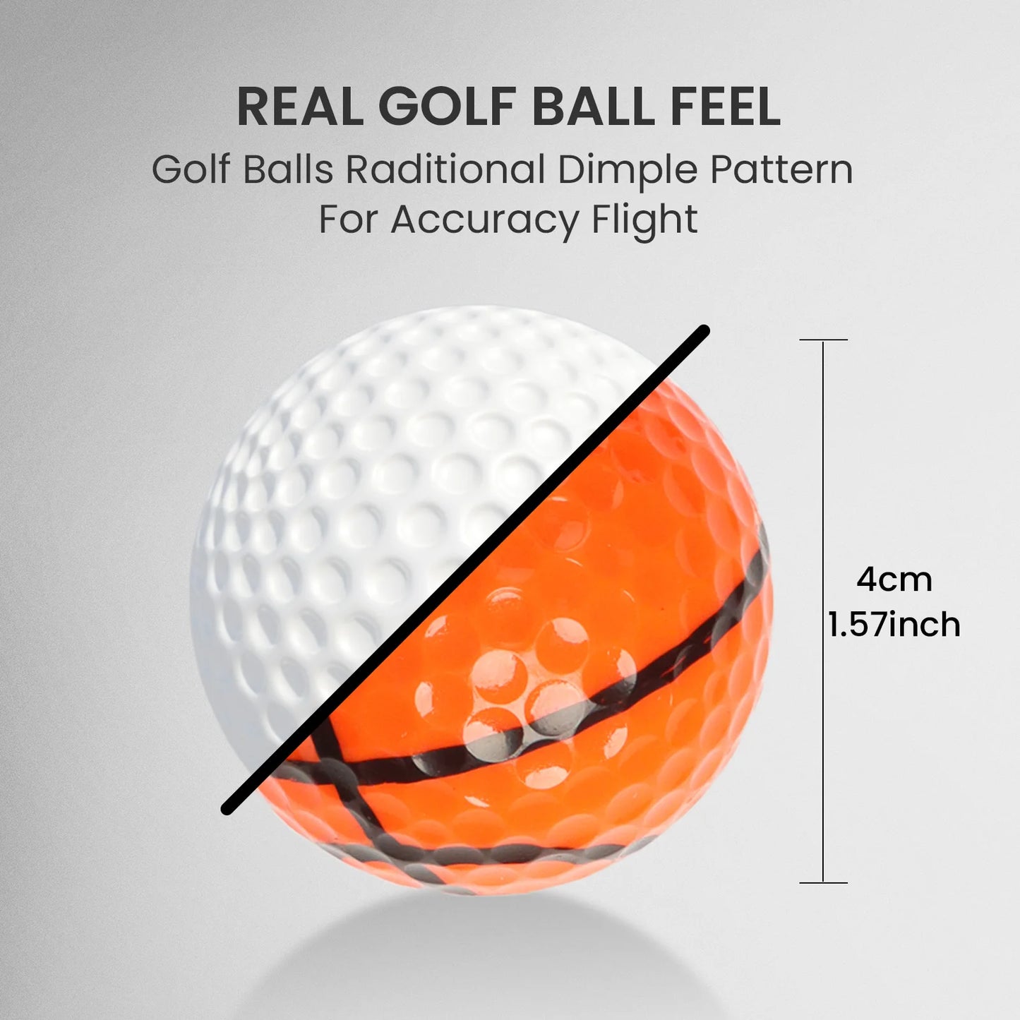 Funny Novelty Golf Balls – Set of 6