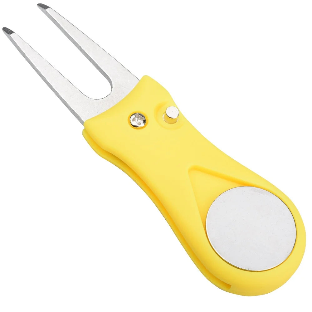 Golf Divot Repair Tool with Ball Marker