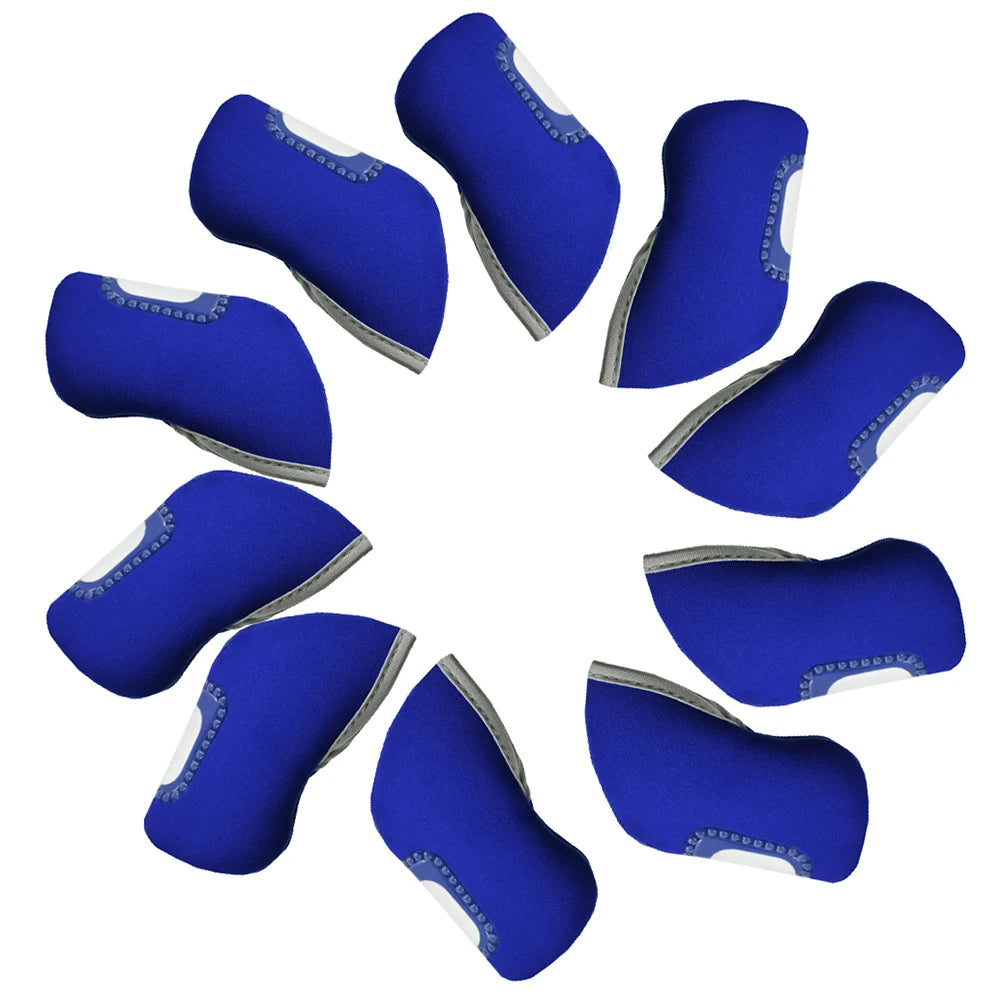 Golf Iron Head Covers – Set of 10